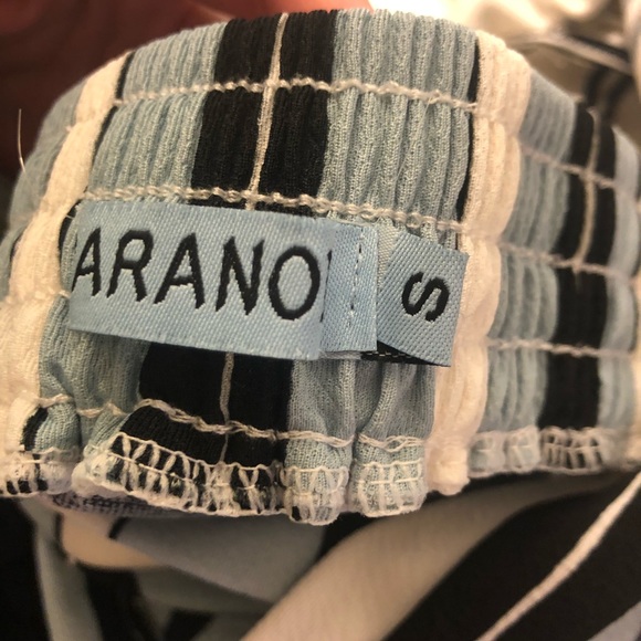 Striped trouser pants  - blue - Picture 4 of 4